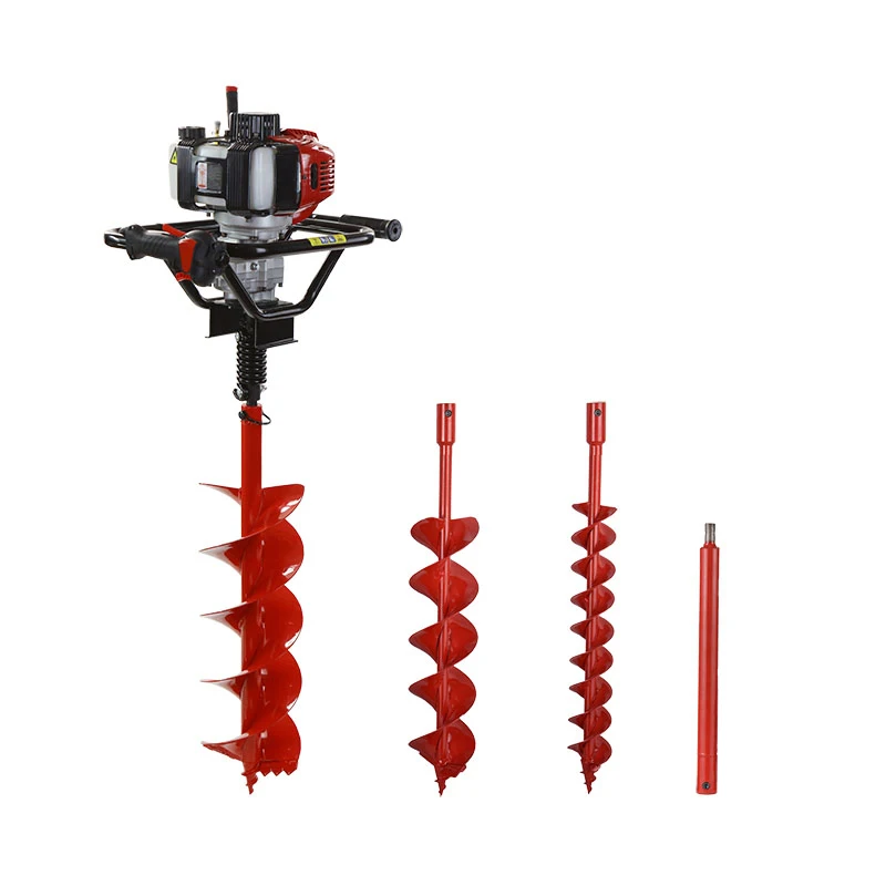 manual earth auger Garden power drill Soil auger ice digger multifunction drilling machine