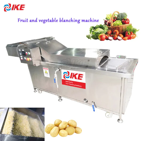 Industrial Large Batch Fruit And Vegetable Cooling Machine Chinese Cabbage Cucumber Mushroom Blanching Food