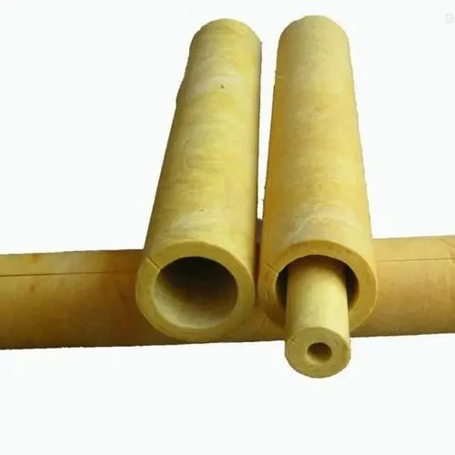 Reasonable Price Good Fire Resistance Keep Warm Rock Wool Shell Pipe Insulation