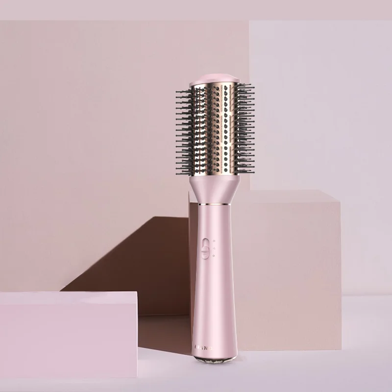 Непосредственно с фабрики OEM ODM пользовательские горячие щетки для волос Электрический Фен расческа Профессиональная круглая щетка для волос