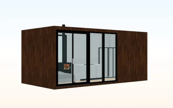 prefabricated tiny home sunrooms & glass houses outdoor Cheap Luxury Modern Modular Mobile contain hous