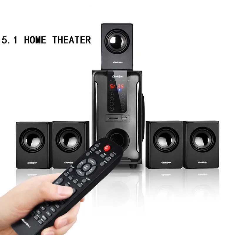 home theatre system speaker  chinese home made video 5.1 home theater LED Display