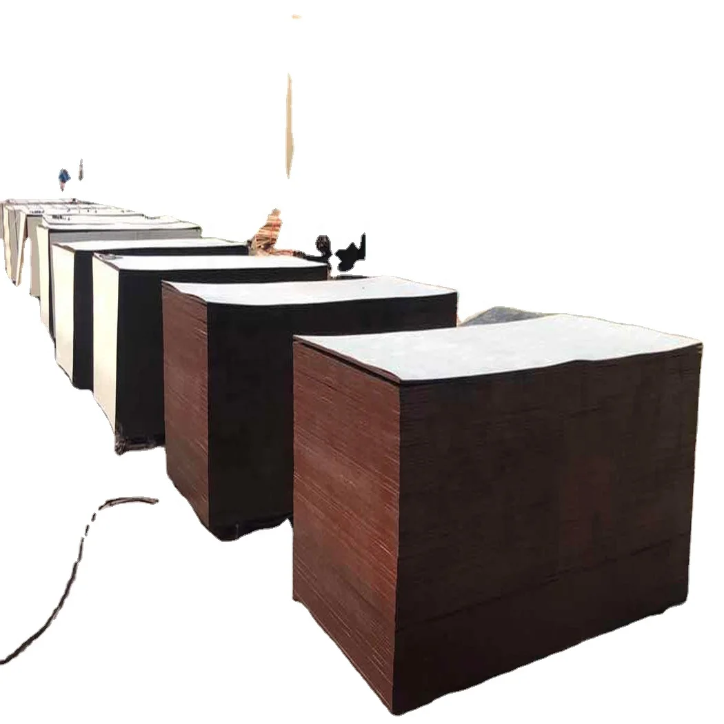 Фанера с черной пленкой 17 мм, судостроительная фанера из тополя, фенольной фанеры