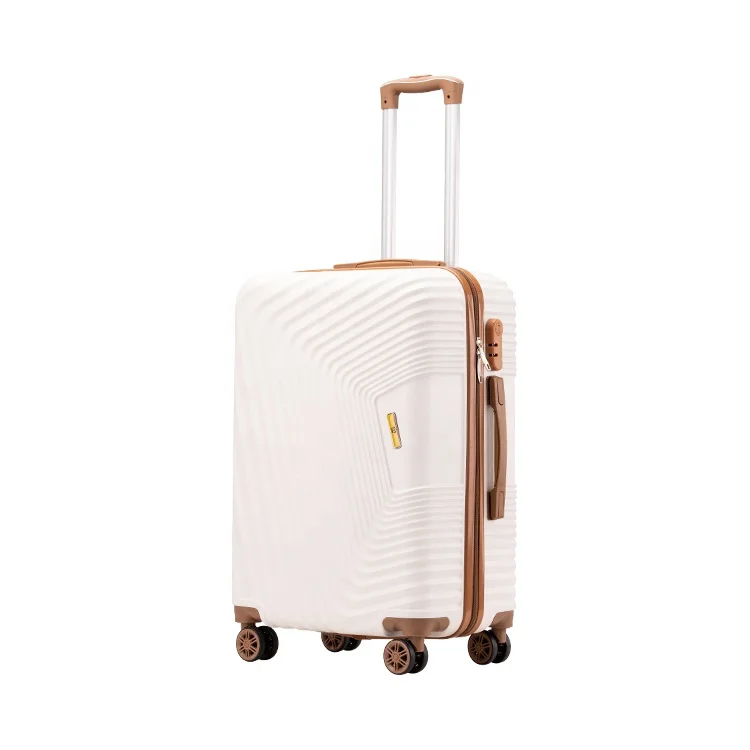 China Manufacturer Polyester Vintage Airline Easy Trip Trolley Travel Luggage Bag