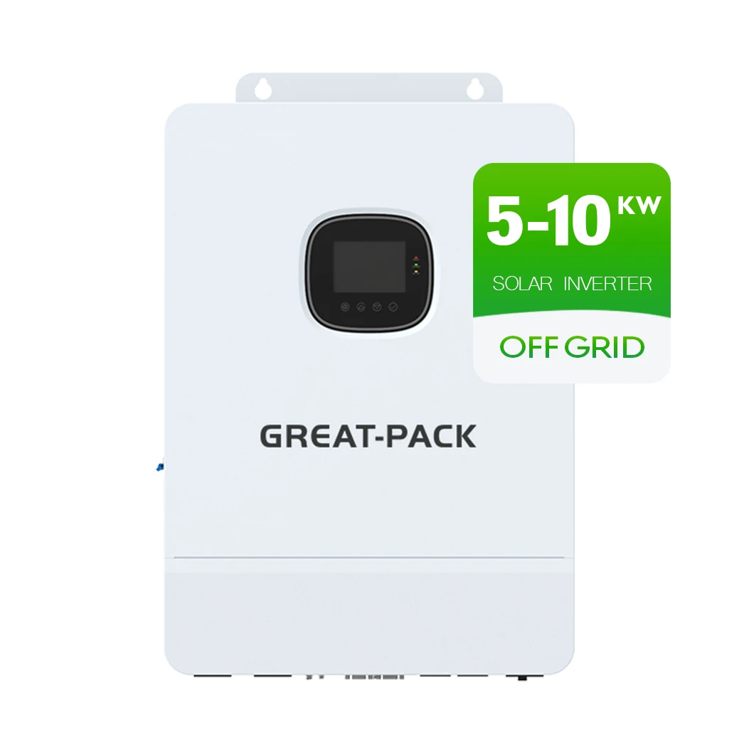 Dual MPPT Pure Sine Wave Hybrid Off Grid 5kw 8kw 10kw Split Phase Solar Inverter 10kw Solar Inverter 5.5kw Solar Inverter
