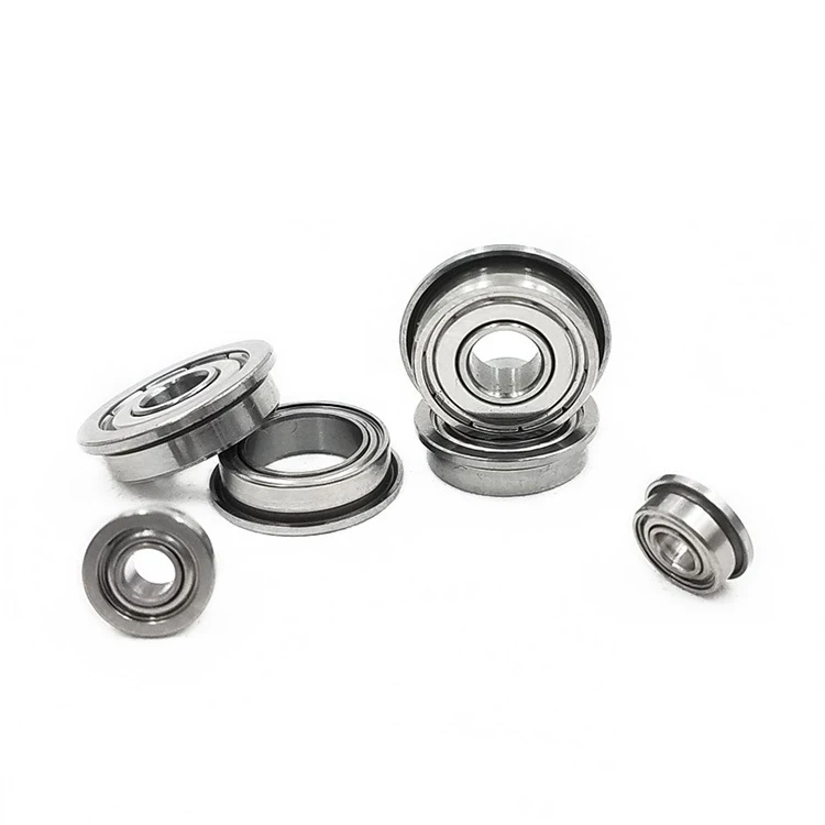 SFR8ZZ SFR8-2Z SSRIF1812ZZ DDRIF1812ZZ DDRIF-1812ZZ Stainless Steel Flange Ball Bearings 1/2 x 1 1/8 x 5/16 Flanged Bearings