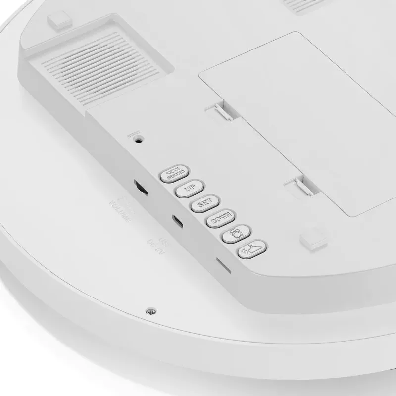 Muslim Islamic Islam stylish Azan Adhan Mosque Wall Clock Prayer Time Hijri Digital LED Azan wall clock round