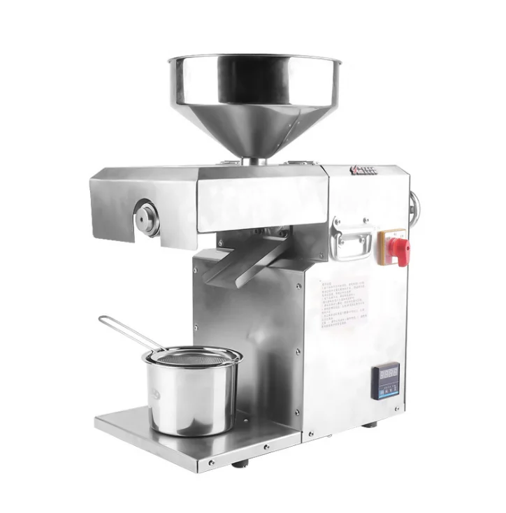 Stainless steel household press oil machine commercial oil press wholesale oil presser
