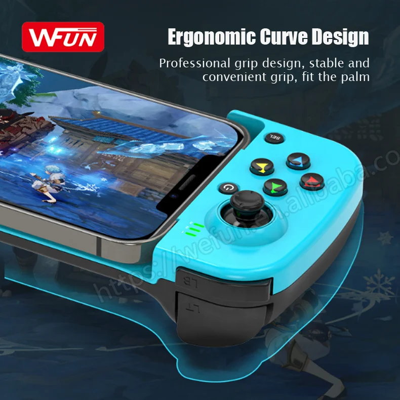 New D3 Wireless Gamepad for Mobile BT Joystick Game Pad Controller Multi-Platform Compatible with Switch PC iOS Android