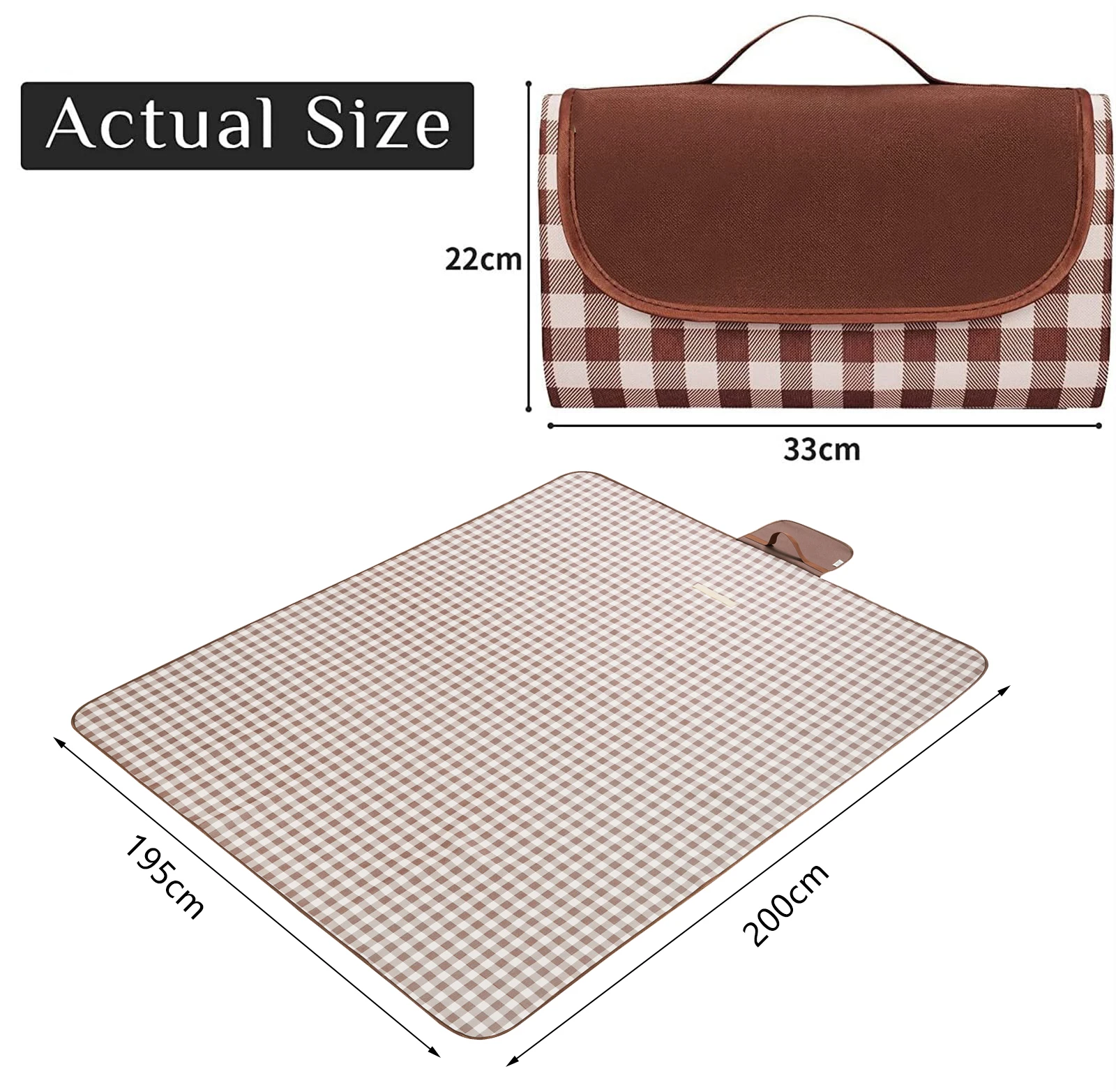 Picnic Mat Waterproof Custom Picnic Blanket Waterproof Larger Picnic Mat For Beach
