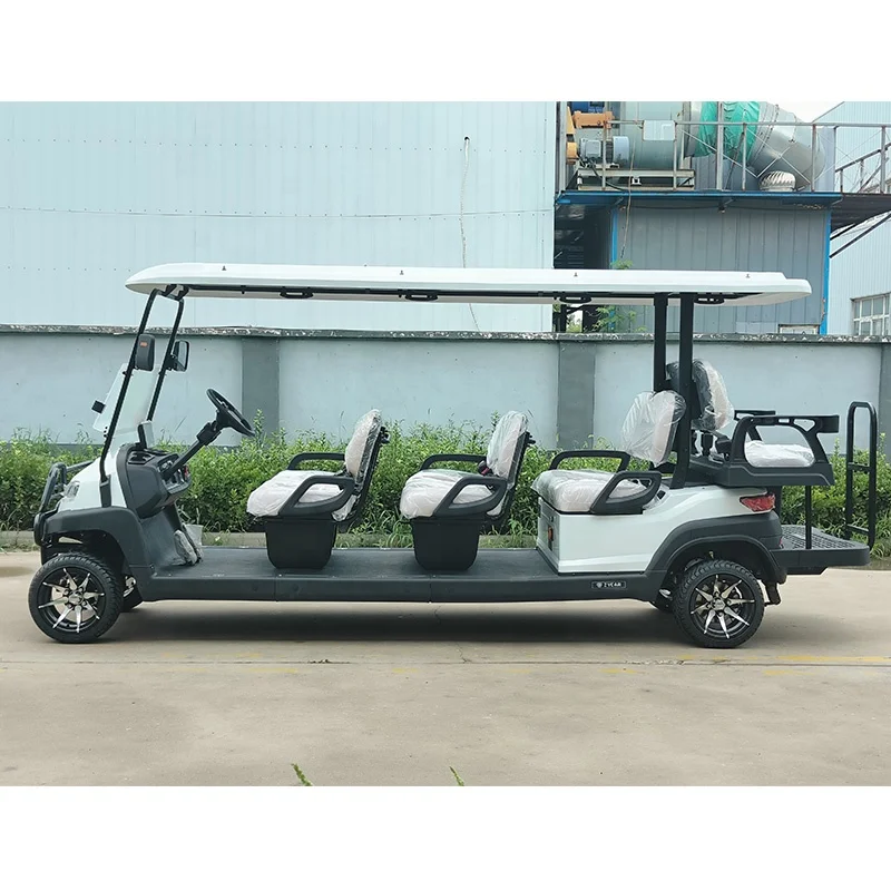 6+2 persoons shuttle golfkar 8 seater electric  golf cart 8 zitter Golfkar