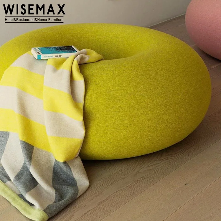 Мебель WISEMAX современный дизайн для спальни Круглый Бархатный оттоманка круглой формы гостиной