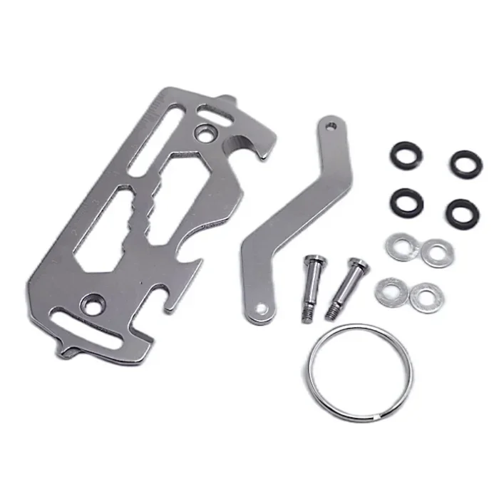 High Quality Durable Stainless Steel Survival Gadget Accessories Management Holder Multi Tool Key Chain