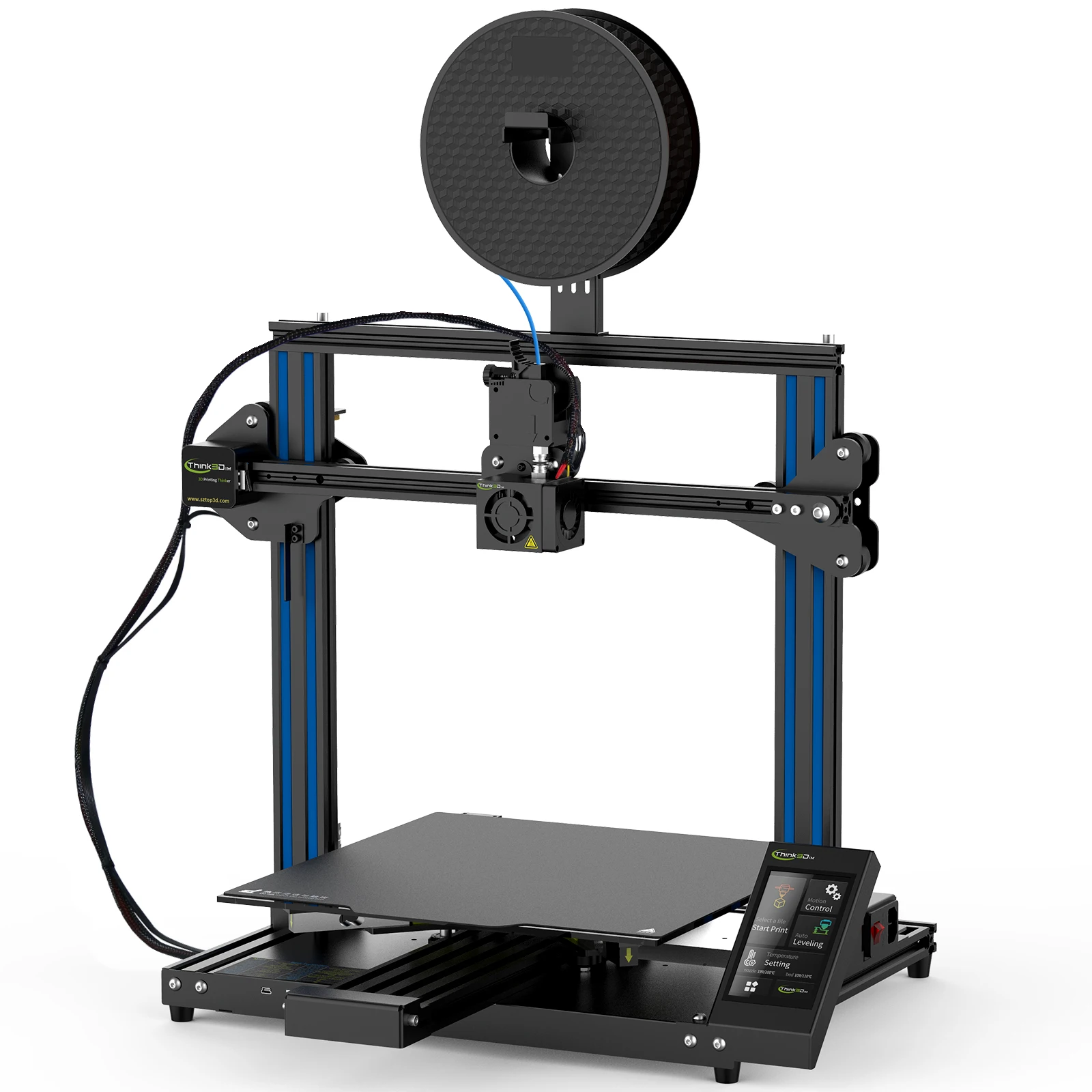 T22 pro 3D printer 235*235*250mm with silence leveling-free 3d printing machine  Think3DIM T22 pro