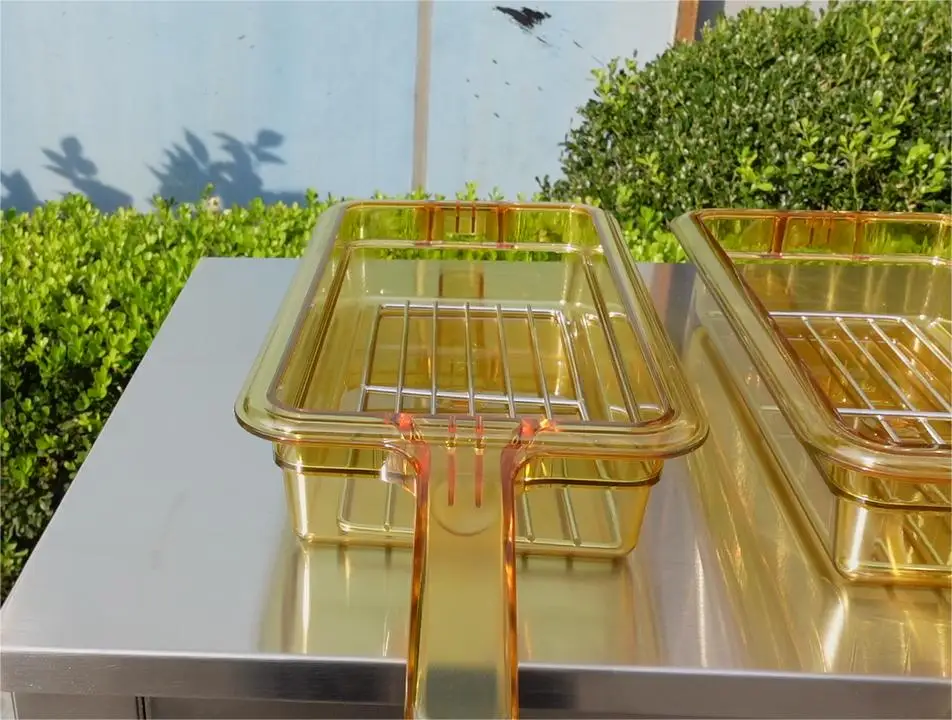 Fast Food Restaurant 2 3 4 Layer Commercial Hot Food Display Hamburger Meat Warmer
