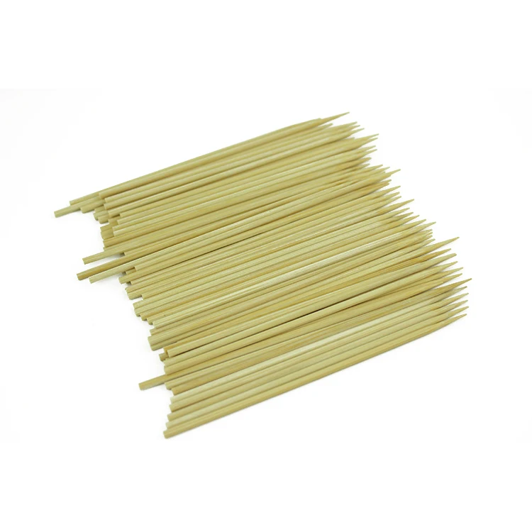 
Wholesale Bamboo Bbq Disposable Biodegradable Skewers Food Picks  (1600221053051)