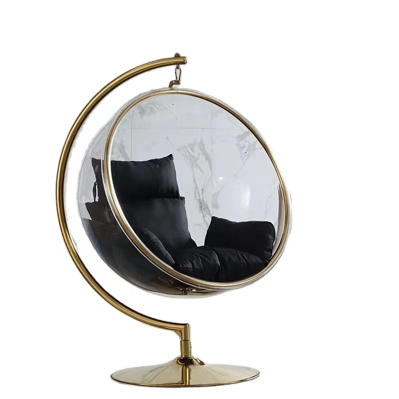 Hanging Egg Swing Chair with Metal Stand Home Use Swing Chair