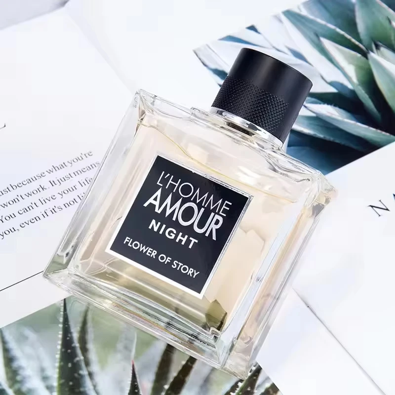 100ml Gentleman Perfume in Durable Wooden Gift Box Long Lasting and Passionate Fragrance Wholesale Flower of Story