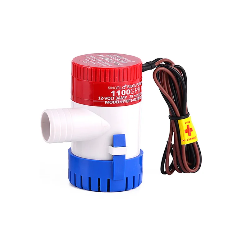 High Quality 1100GPH 24v bilge water pump boat marine bilge pump with CE CERTIFICATE