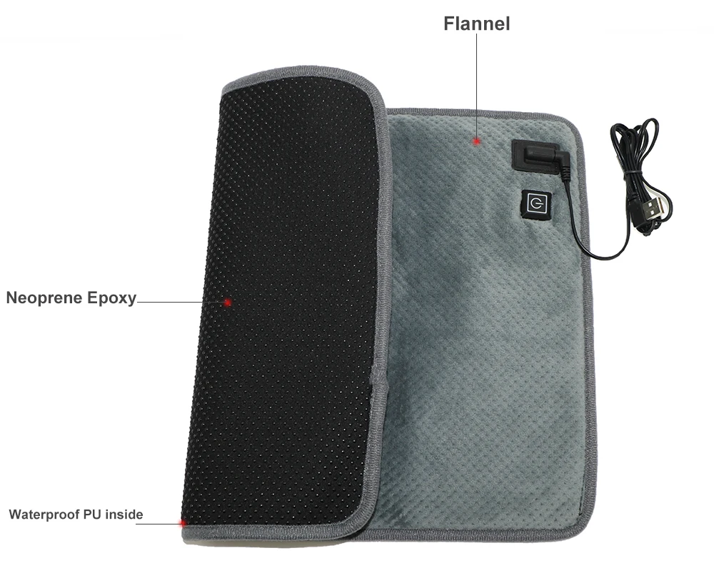 Washable Temperature Control Physiotherapy Electric Heating Mattress Electric Heating Thermal Blanket