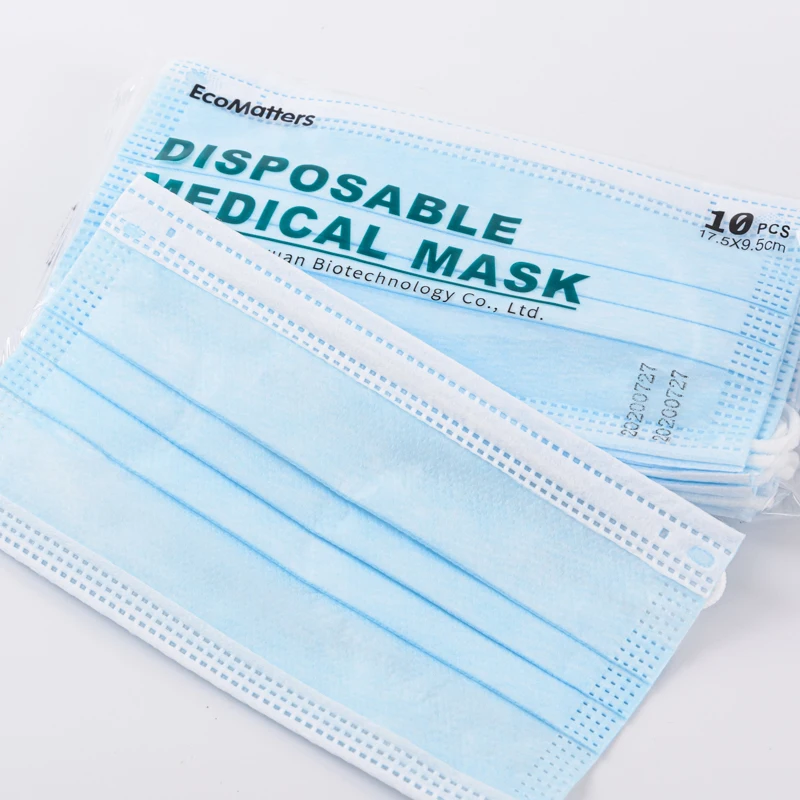  Белая списка одноразовая медицинская маска Тип iir трехслойная Heng De Face Shield с сертификатом CE