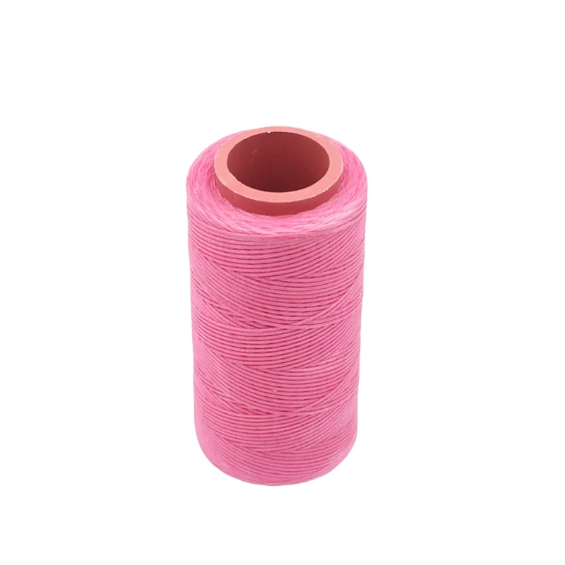 0.6mm 260M Braid Waxed Polyester Thread Shoe Threads Waxed  Leather Sewing Threads
