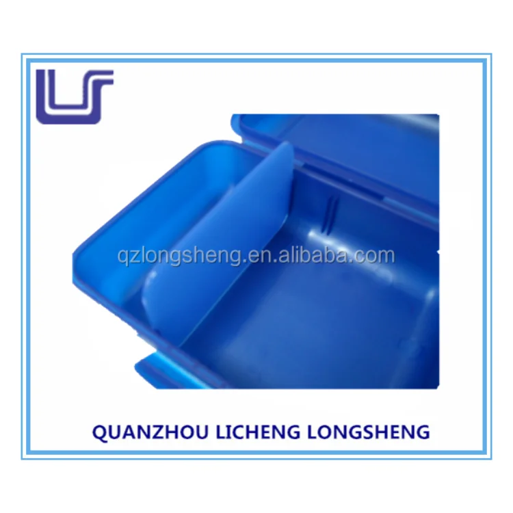 2 Layer Eco Bento Kids Salad Sushi Snack Hard Container Removable Compartment Inside Plastic Lunch Box With Divider