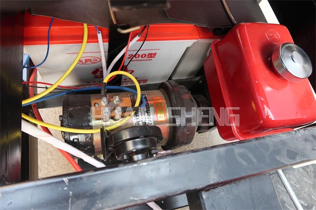 Huansheng DC Brush Motor For Electric Mining Dumpers, 1KW/2KW/3KW DC Brushed Motor Spare Parts For Electric Mini Dumper in Peru