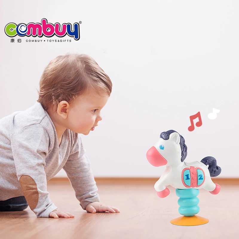 Электрическая детская игрушка-качалка с мигающим светом