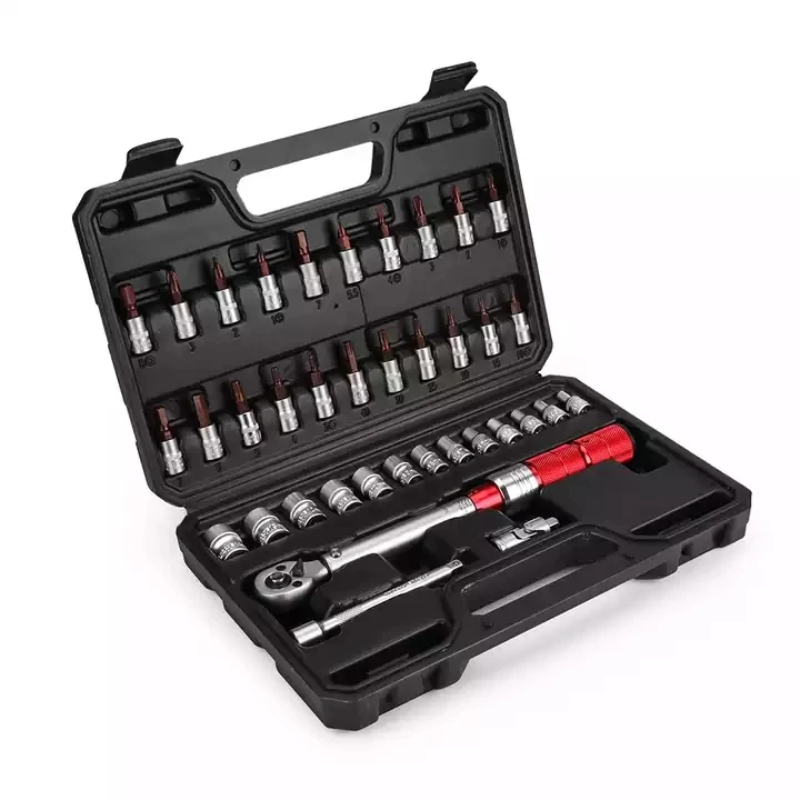 Mini Torque Wrench Set For Bike Ratchet Torque Wrench Set Repairing Tools