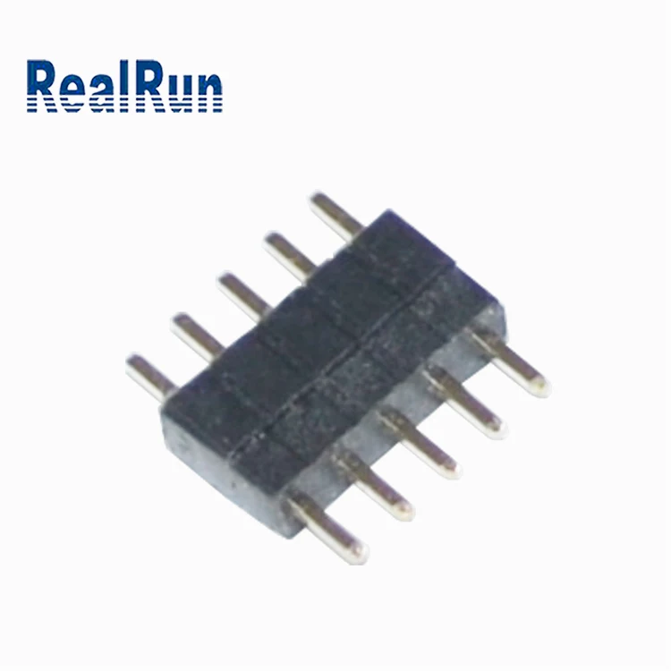 1.0 Mm Header Dual Rows Pin and Plastic PCB Connector 1.27 2.54 Female Male Pin Header