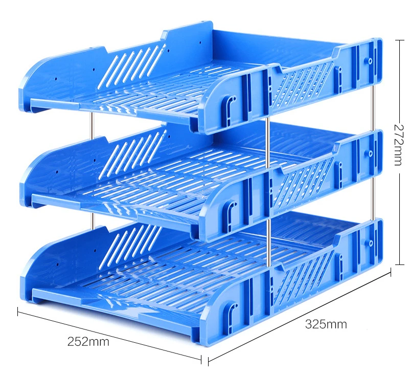  A4 file tray File bar Desktop office supplies management data storage shelf on the third