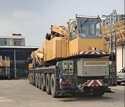 Liebherr 500ton used truck crane Germany used LTM1500-8.1 used mobile crane with fully counterweight for sale in China