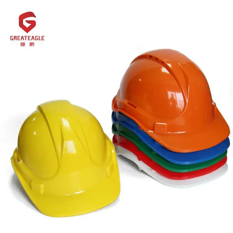 Wholesale construction site shop safety helmet grey color jie yang safety helmet with australia test