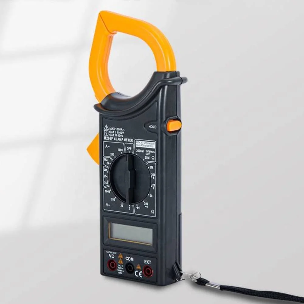 2000 counts  ac digital clamp meter M266F with frequency at wholesale price same as mastech M266F