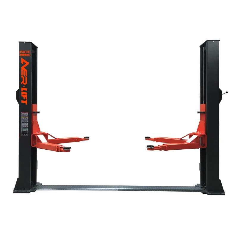 car hoist Aver P90S 2 post car lift Single-point lock tools equipment auto body repair use in car bodyshop or garage