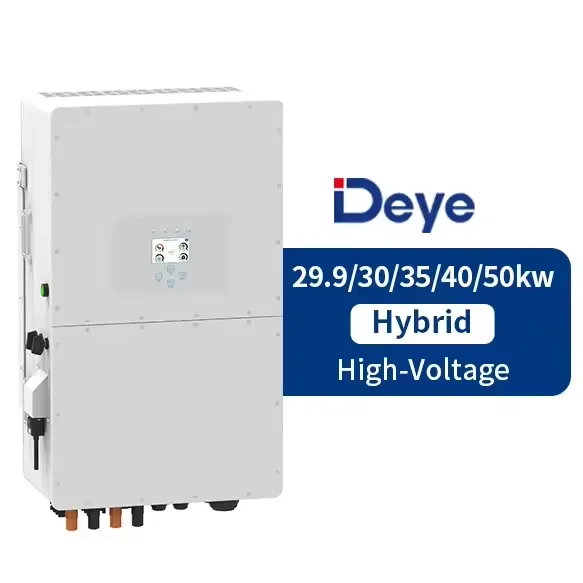 40 кВт 45 50 Deye Sun-40k-sg01hp3-eu-bm4 Sun-50k-sg01hp3-eu-bm4 Hv коммерческий трехфазный Гибридный солнечный инвертор