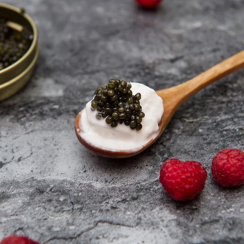 Delicious high quality 16 All-handmade Processes beluga caviar sturgeon caviar