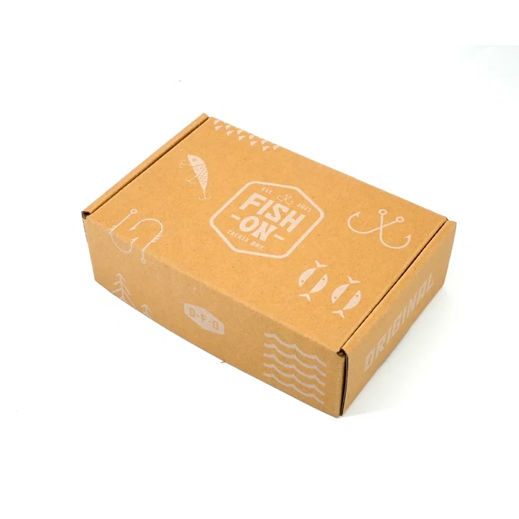 Kraft Brown Corrugated Box Garment Packaging Mailer Gift Shipping Paper Mailer Box