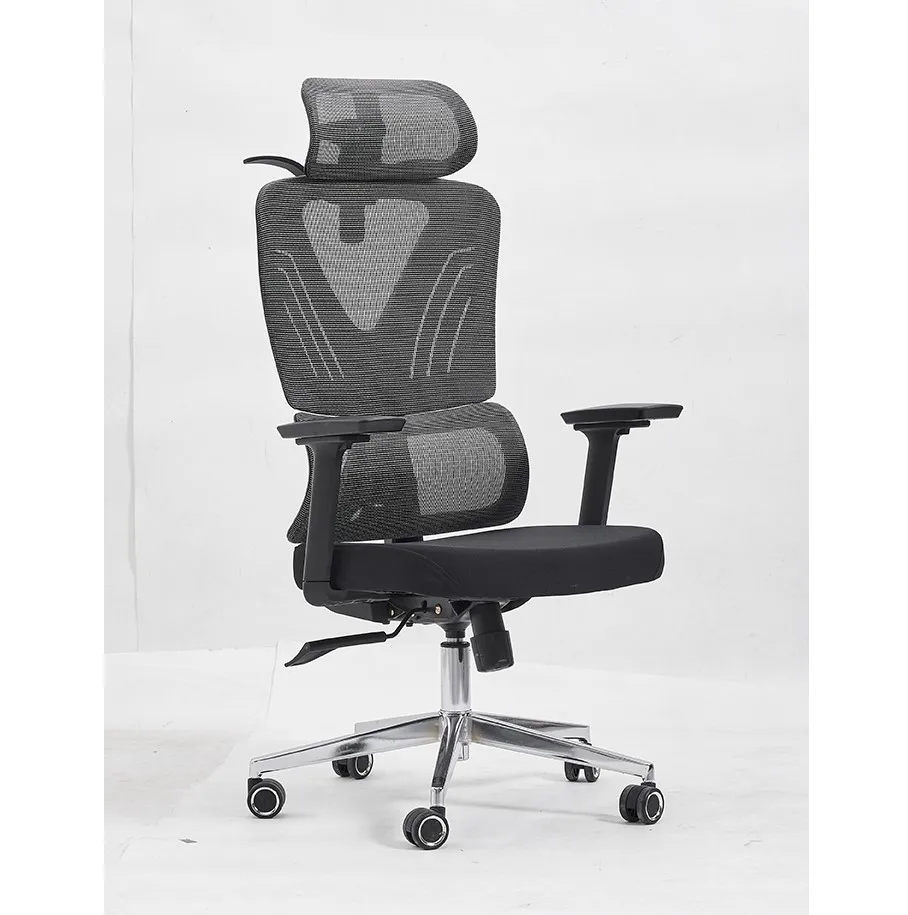 Top rating office chair with pu mesh ergonomic fabric plastic polypropylene aluminum vinyl swivel high medium back revolving