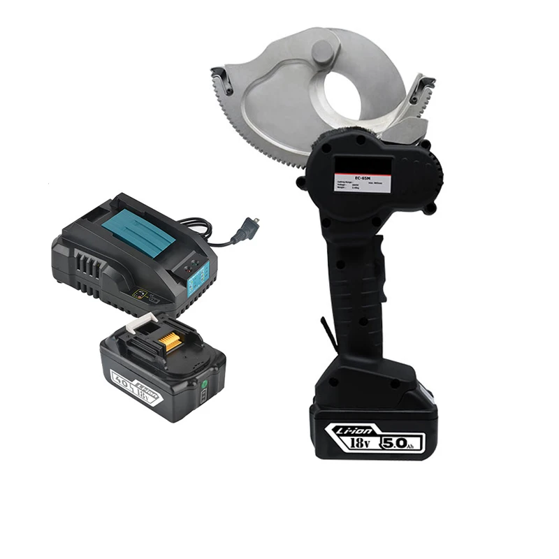 Factory Lowest Price EC-65M Cordless Hose Cutter Strong Power Cable Cutter Tool