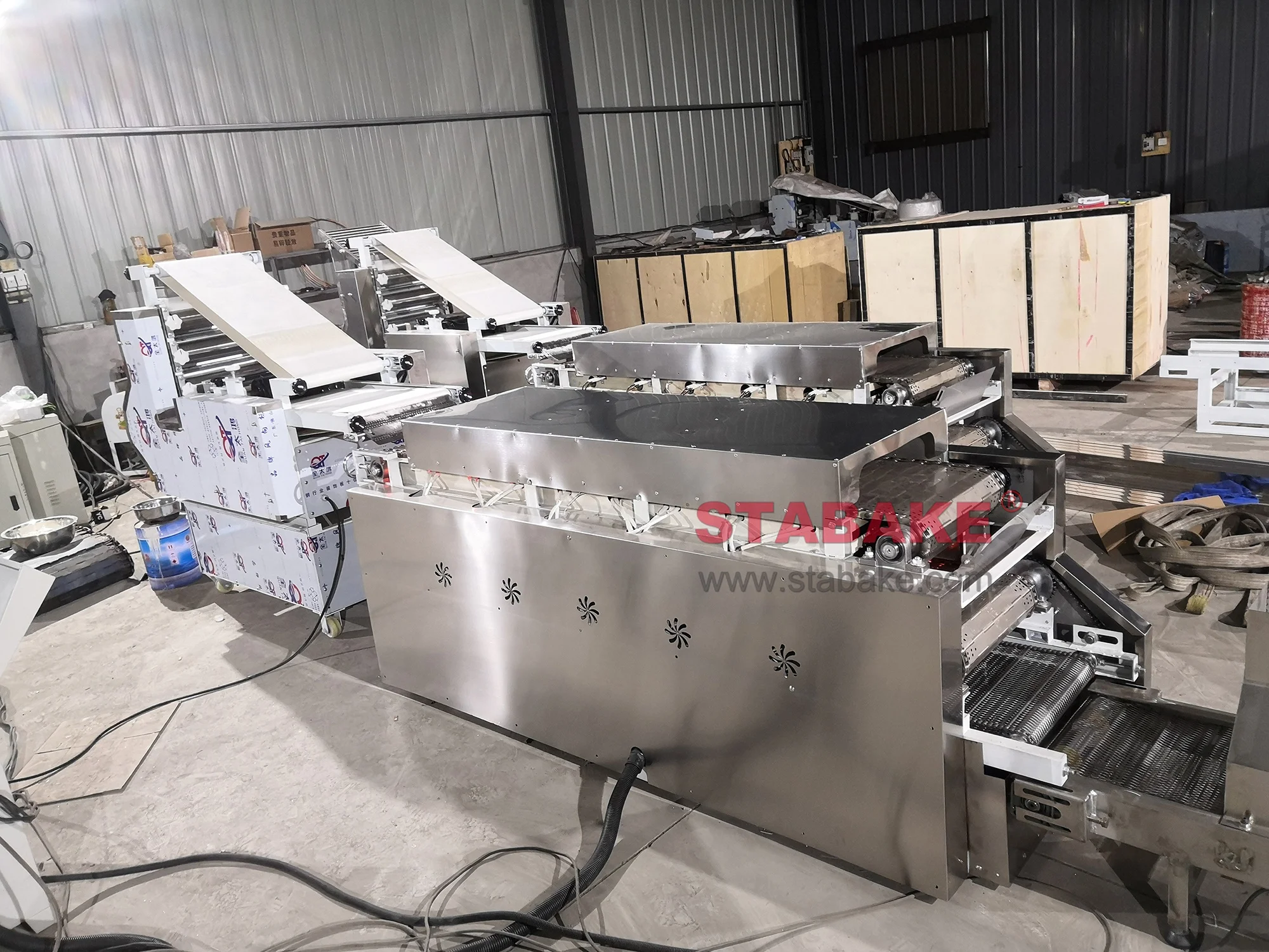 Automatic arabic bread maker machine for pita bread machine maker