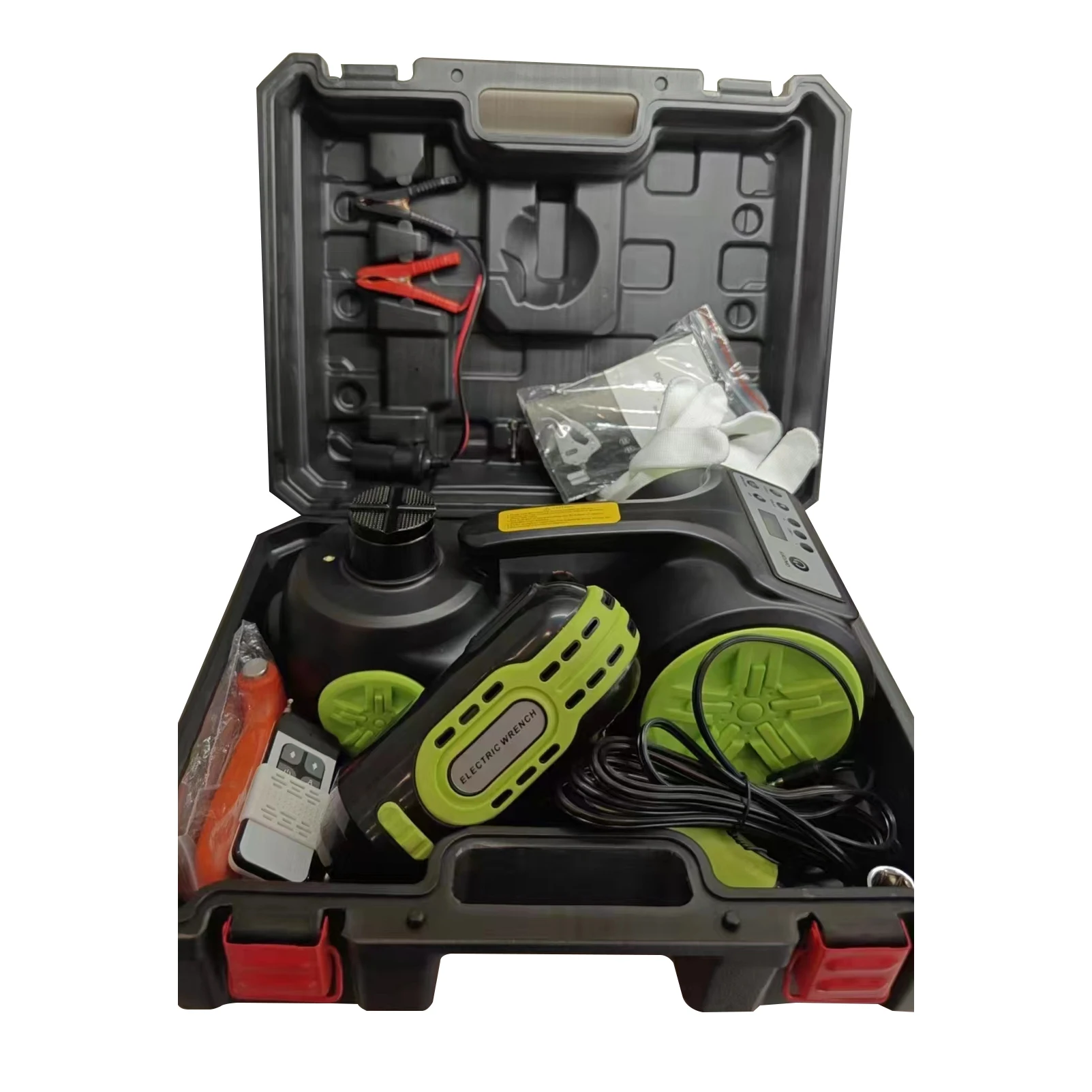 Factory Direct Sales 12v Electric Car Jack Air Compressor Electric Car Jack Set