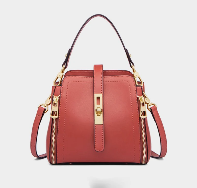 
New 2020 trendy simple bucket bag for ladies stylish one shoulder messenger bag women bags handbags 