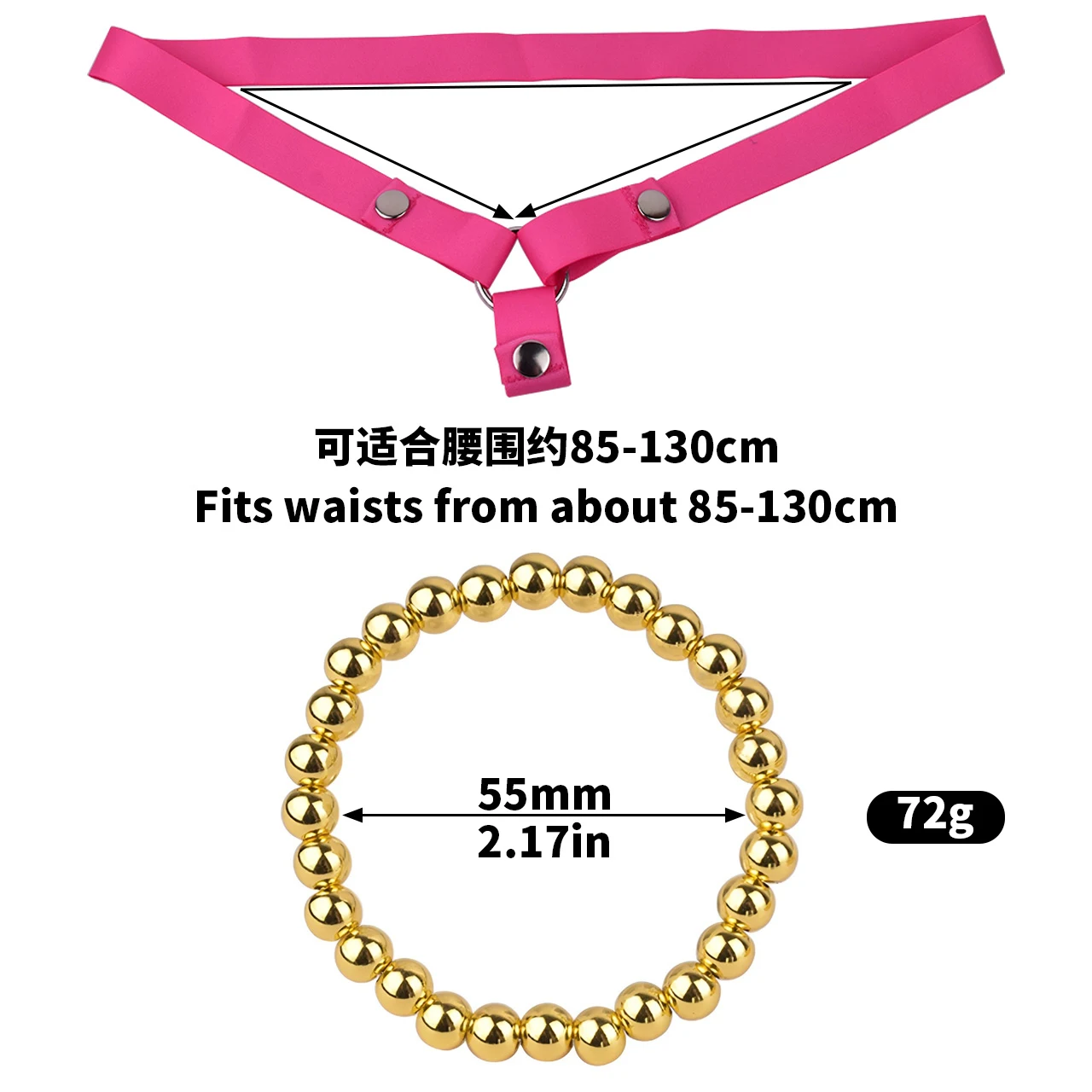 FRRK Male Chastity Strap On Dildo Leather Harness,Flat Inverted Chastity Cage with Large Dildo SM Extreme Fetish Sex Toy for man