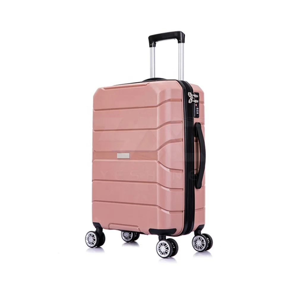 2022 Stable Quality  20 24 28 inch 100% PP Travel Trolley Bags Suitcase Luggage sets
