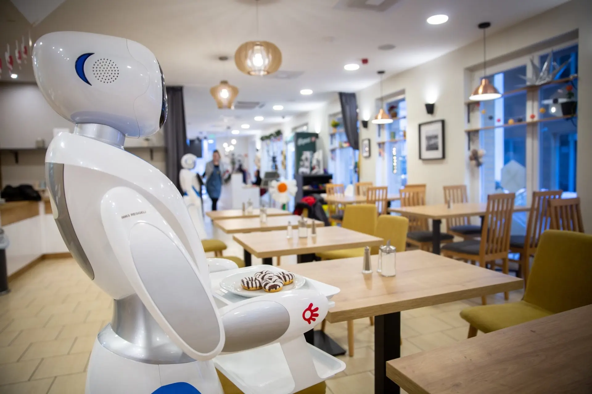 Best Humanoid Service Robot Waiter in Restaurant