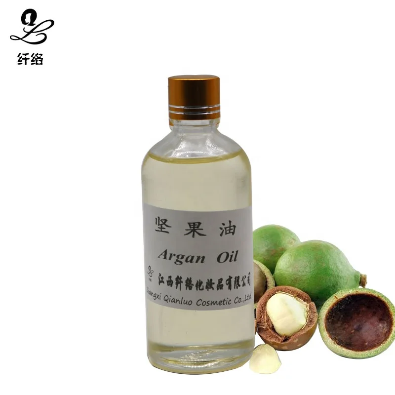 Cold Pressed Argan Oil For Hair Growth Beard Oil 100% Pure Skin Moisturizing Private Label Argan Oil Bulk