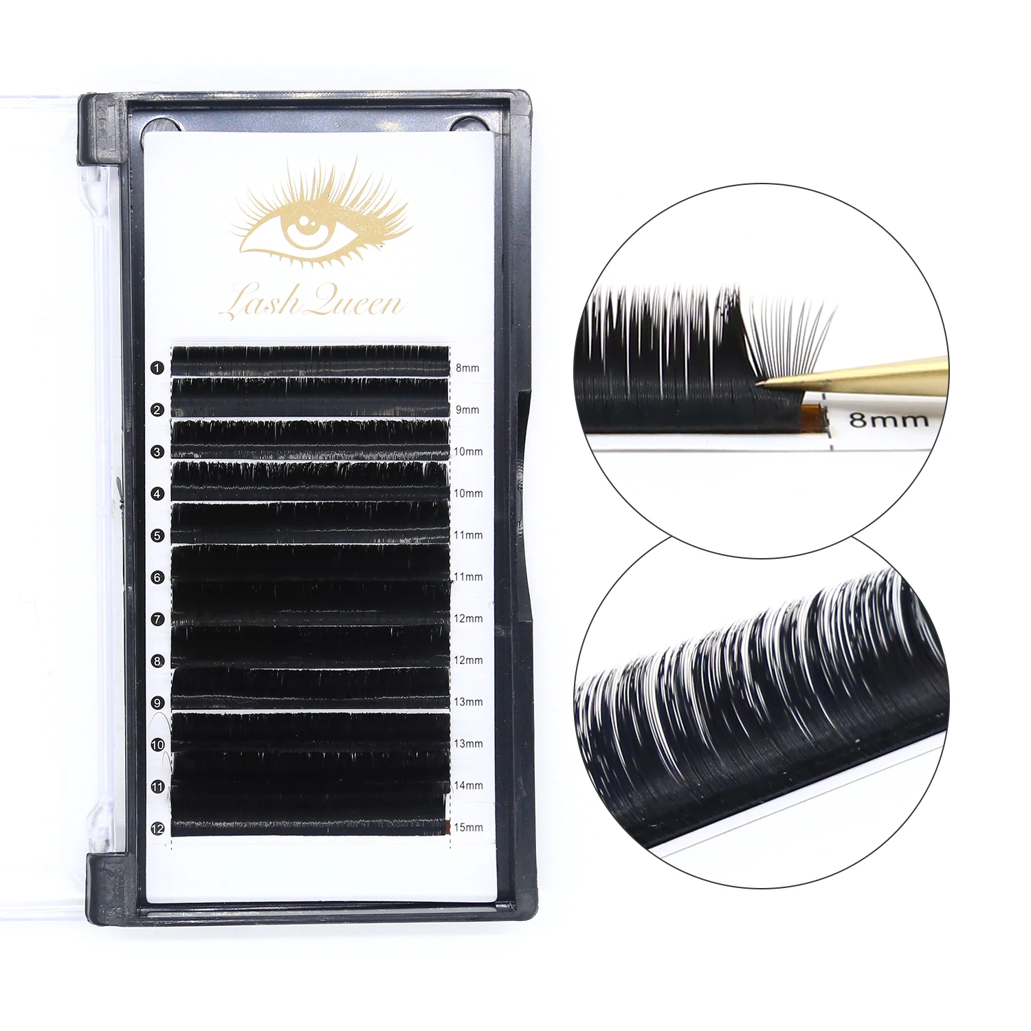 Volume premade lash suppliers eco friendly private label bulk easy fanning eyelash extensions wholesale