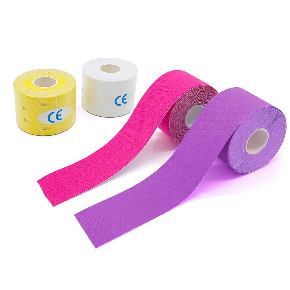 Bulk Wholesale Cheap Price CE ISO certificates Approved K Sports Muscle Kinesiology Tape With Strongest Glue